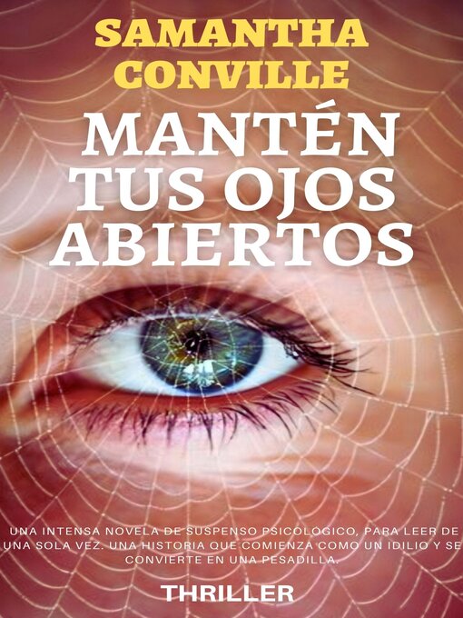 Title details for MANTÉN TUS OJOS ABIERTOS by SAMANTHA CONVILLE - Available